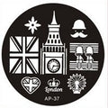 Plaque de Stamping BP37 - NailArtBoutique