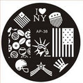 Plaque de Stamping BP38 - NailArtBoutique