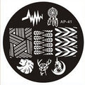 Plaque de Stamping BP41 - NailArtBoutique