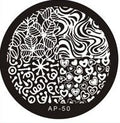 Plaque de Stamping BP50 - NailArtBoutique