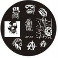 Plaque de Stamping BP57 - NailArtBoutique
