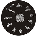 Plaque de Stamping H 14 - NailArtBoutique