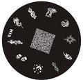 Plaque de Stamping H 15 - NailArtBoutique