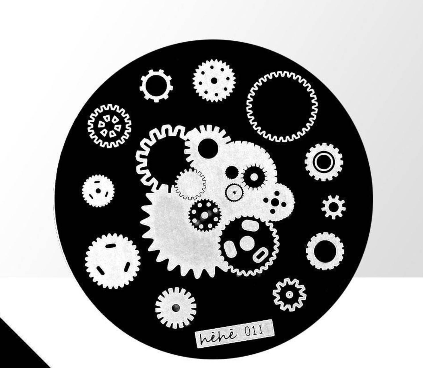 Plaque de Stamping Héhé 11 - NailArtBoutique