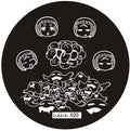 Plaque de Stamping Héhé 20 - NailArtBoutique