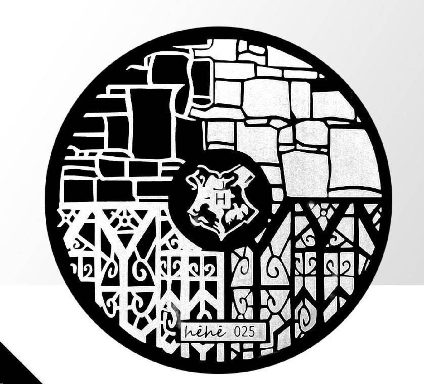 Plaque de Stamping Héhé 25 - NailArtBoutique