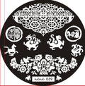 Plaque de Stamping Héhé 39 - NailArtBoutique