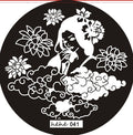 Plaque de Stamping Héhé 41 - NailArtBoutique