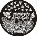 Plaque de Stamping Héhé 56 - NailArtBoutique