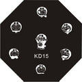 Plaque de Stamping KD 15 - NailArtBoutique