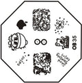 Plaque de Stamping OB 35 - NailArtBoutique