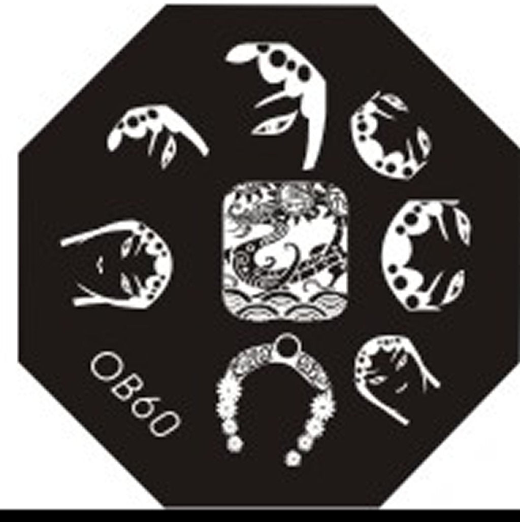 Plaque de Stamping OB 60 - NailArtBoutique