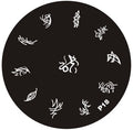 Plaque de Stamping P18 - NailArtBoutique