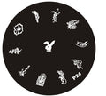 Plaque de Stamping P24 - NailArtBoutique