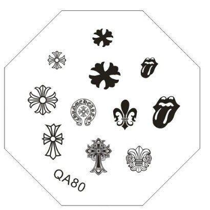 Plaque de Stamping QA 80 - NailArtBoutique