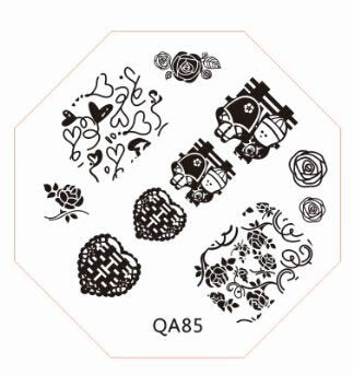 Plaque de Stamping QA 85 - NailArtBoutique