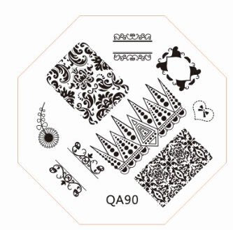 Plaque de Stamping QA 90 - NailArtBoutique