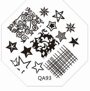 Plaque de Stamping QA 93 - NailArtBoutique
