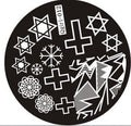 Plaque de Stamping QGIRL 12 - NailArtBoutique