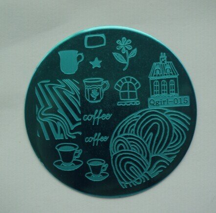 Plaque de Stamping QGIRL 15 - NailArtBoutique