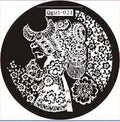 Plaque de Stamping QGIRL 21 - NailArtBoutique