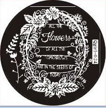 Plaque de Stamping QGIRL 24 - NailArtBoutique