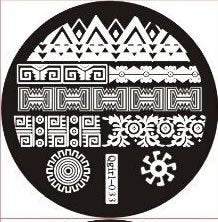 Plaque de Stamping QGIRL 33 - NailArtBoutique