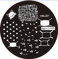 Plaque de Stamping QGIRL 5 - NailArtBoutique