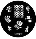 Plaque de Stamping Spring 17 - NailArtBoutique