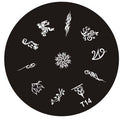 Plaque de Stamping T14 - NailArtBoutique