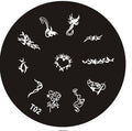 Plaque de Stamping T2 - NailArtBoutique