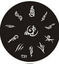 Plaque de Stamping T31 - NailArtBoutique