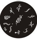 Plaque de Stamping T35 - NailArtBoutique