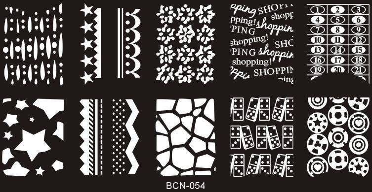 Plaque Stamping BCN 54