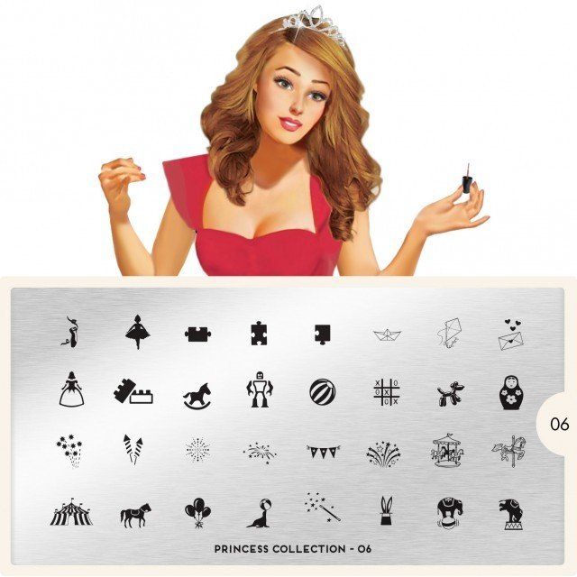Plaque de Stamping Princess 6