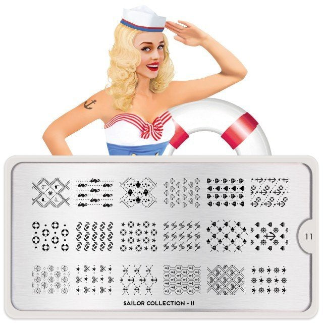 Plaque de Stamping Sailor 11