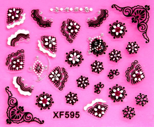 Sticker 3D 595