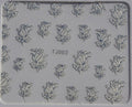 Stickers Ongles Tulipe Argentée Argent 2 - NailArtBoutique