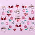 Sticker Ongle Motif Lingerie & Séduction Love Or 95 - NailArtBoutique