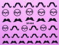 Sticker Moustache 444 - NailArtBoutique