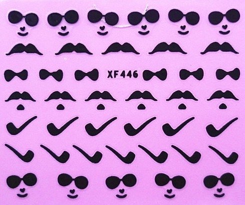 Sticker Moustache 446