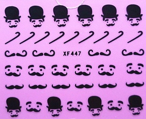 Sticker Moustache 447