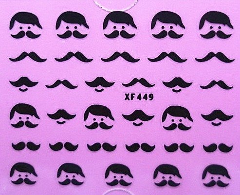 Sticker Moustache 449