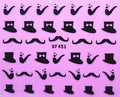 Sticker Moustache 451 - NailArtBoutique