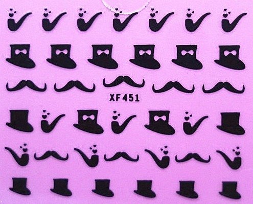 Sticker Moustache 451
