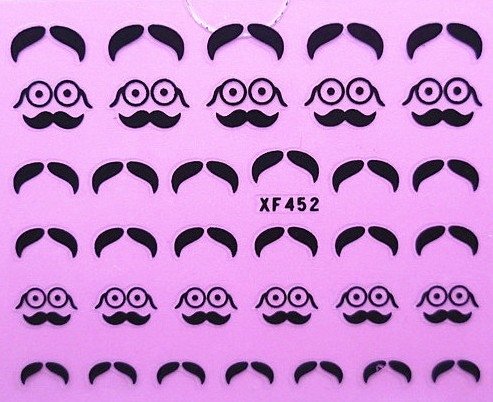 Sticker Moustache 452
