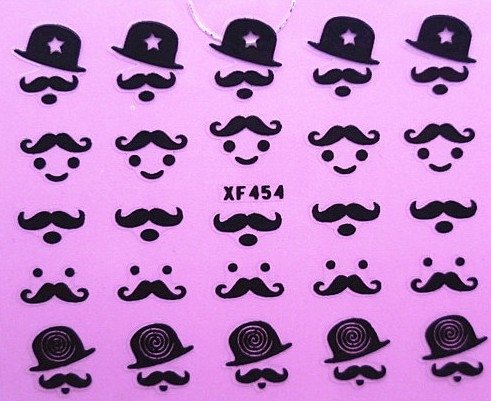 Sticker Moustache 454