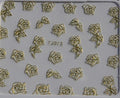 Stickers Ongles Rose Réaliste Doré / Or 12 - NailArtBoutique