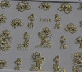 Stickers Ongles Rose & Epines Doré / Or 16 - NailArtBoutique