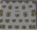 Stickers Ongles Fleur Doré / Or 24 - NailArtBoutique